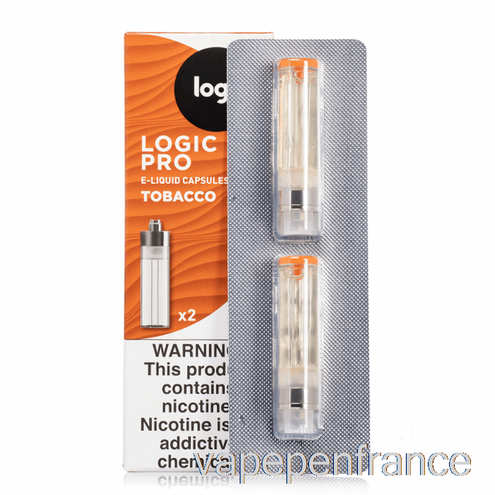 Logic Pro Recharge Capsules Tabac Vape Stylo